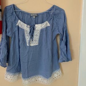 Blue blouse